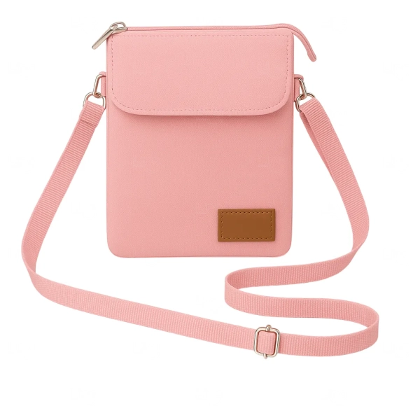 Mini Bolsa Transversal de Nylon Personalizada - 19 x 13,5 cm 