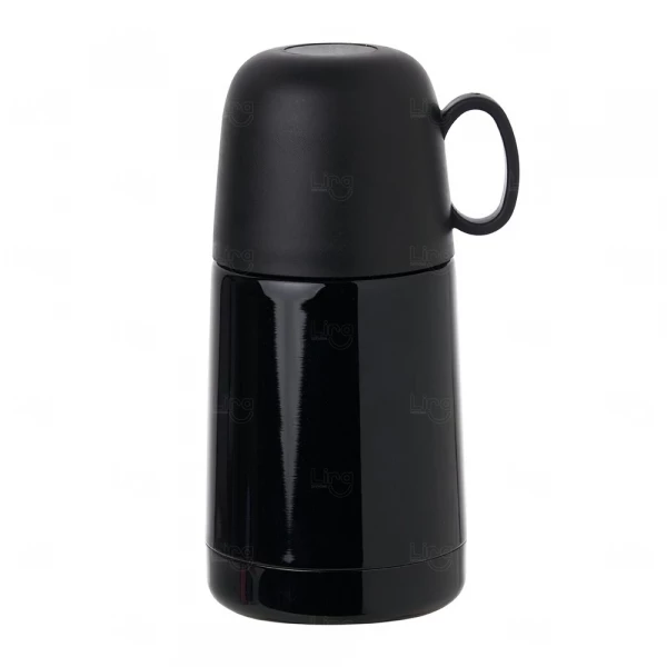 Garrafa Térmica 230ml com Tampa Xícara Personalizada 