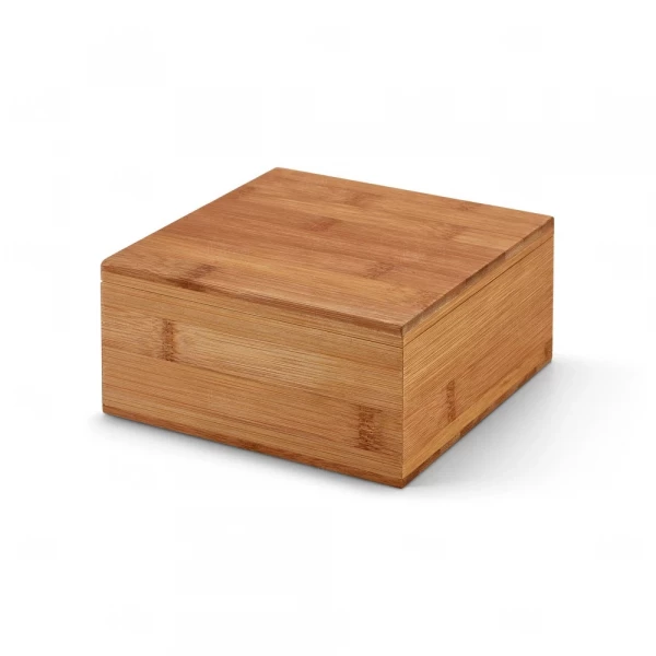 Caixa de Chá em Bambu Personalizada 