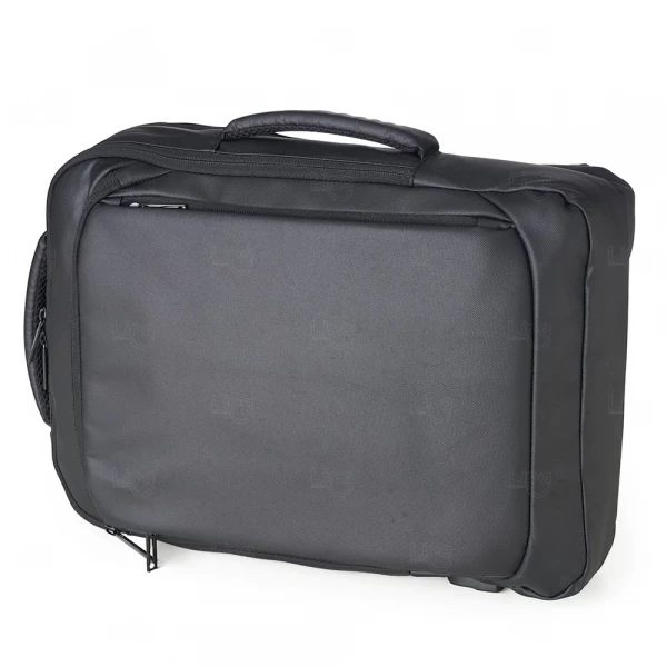 Mochila Couro Sintético 22L com USB Personalizada 