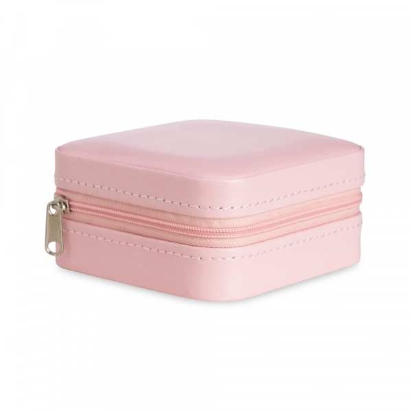 Porta-Joias em Couro Sintético Personalizado - 5x10x10cm 
