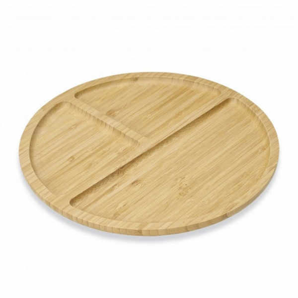Petisqueira de Bambu Grande 30cm Personalizada