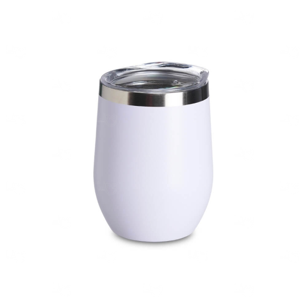 Copo Térmico Inox 320ml Parede Dupla Personalizado 