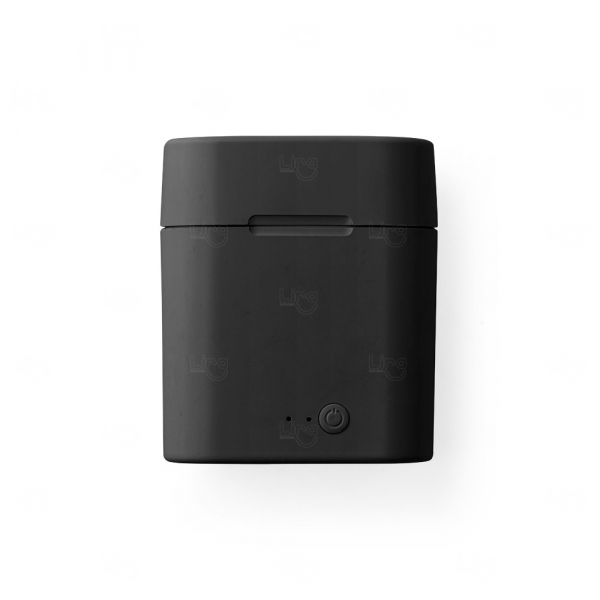 Fone de Ouvido Personalizado Wireless com Carregador 250 mAh 