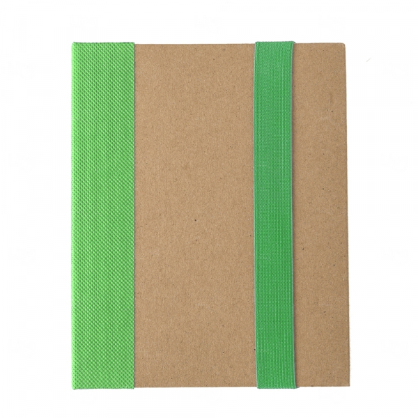 Bloco de Notas Ecológico Post-it e Caneta Personalizado - 18x14cm 