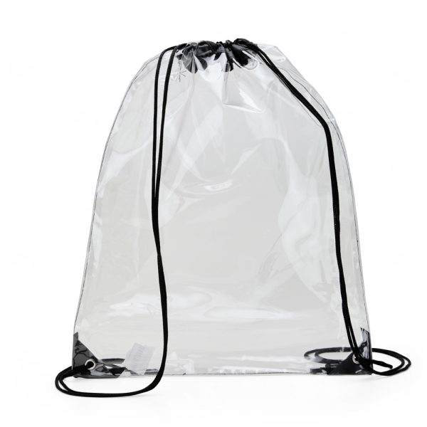 Sacochila Transparente Personalizada - 46 x 34 cm 