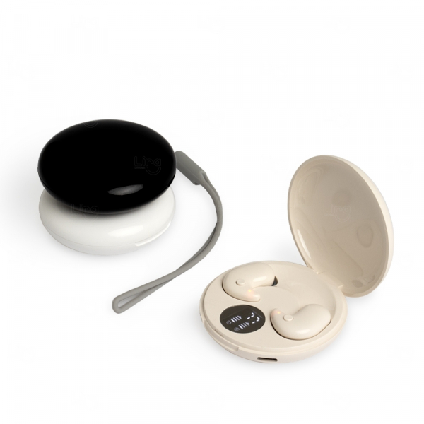 Fone de Ouvido Bluetooth com Case e Display de Bateria 