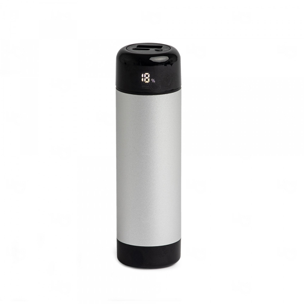 Power Bank Indicador LED e Lanterna Personalizado - 4.000mAh