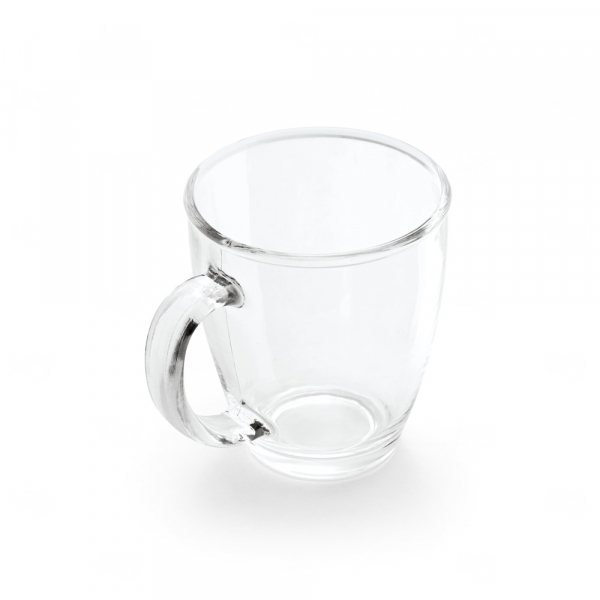 Caneca de Vidro para Cappuccino 390ml Personalizada 