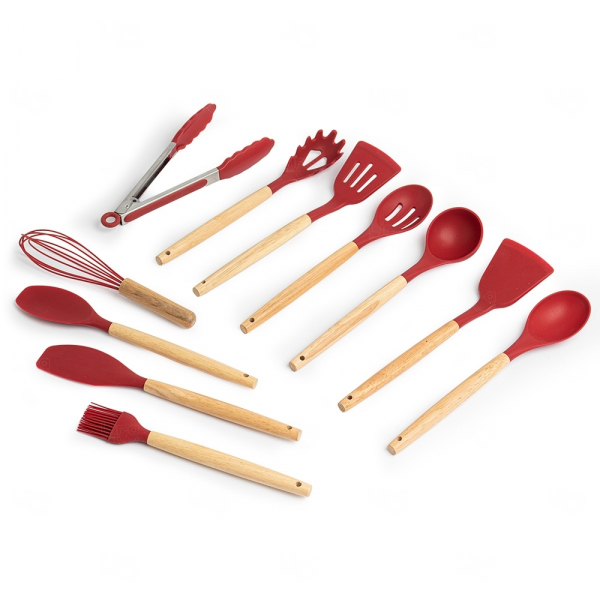 Kit com 12 Utensílios de Cozinha Personalizado 
