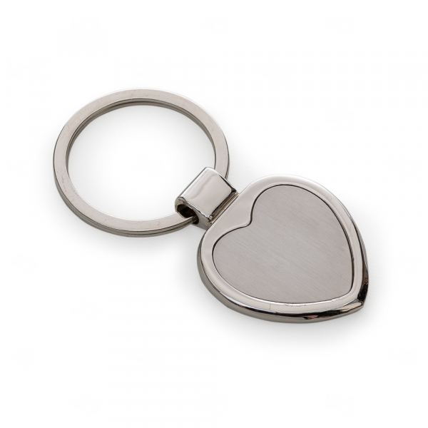 Chaveiro Coração de Metal Personalizado 