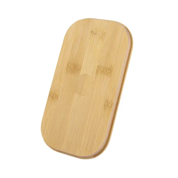 Lancheira Plástica em RPET com Tampa de Bambu Personalizada 