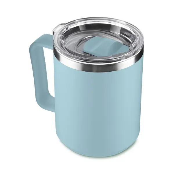 Caneca em Plástico PP com Interior em Inox 450ml Personalizada