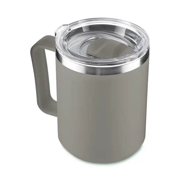 Caneca em Plástico PP com Interior em Inox 450ml Personalizada 