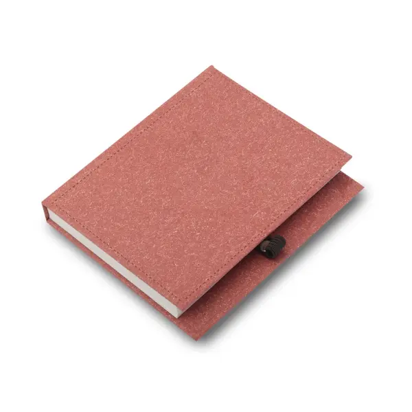 Mini Caderno A6 com Caneta em Papelão Reciclado Personalizado 