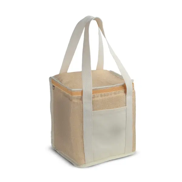 Bolsa Térmica em Algodão e Juta Sintética Personalizada