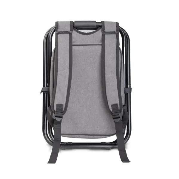 Mochila/Bolsa Térmica e Banco Personalizada em tecido poliéster 600D, capacidade 16 litros 