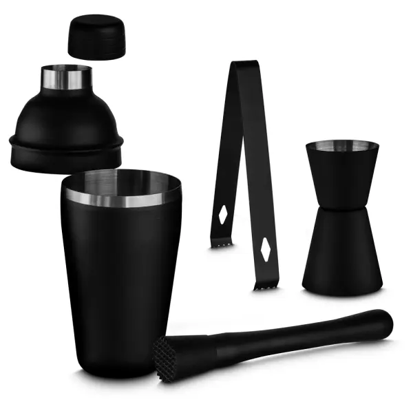 Kit Coqueteleira em Aço Inox Personalizado