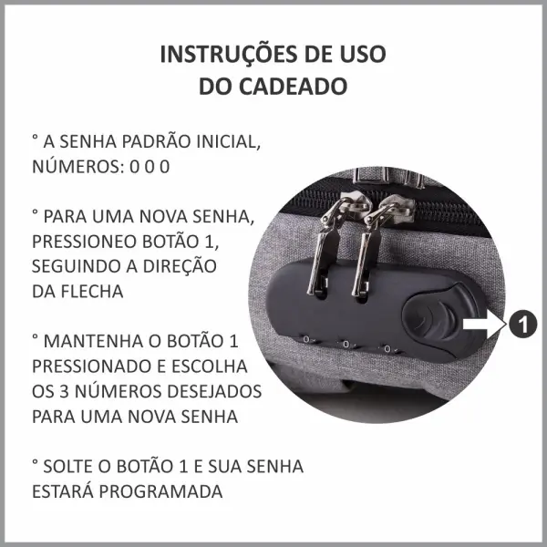 Mochila para Notebook em Poliéster 300D Personalizada 