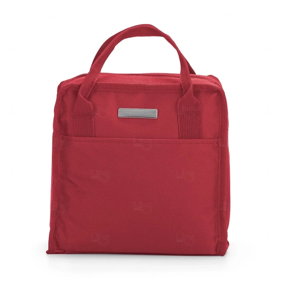 Bolsa Térmica Nylon 7 Litros Personalizada Vermelho