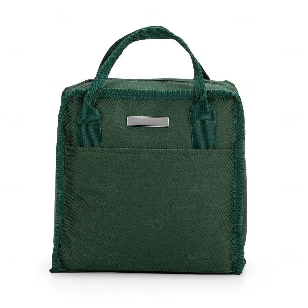 Bolsa Térmica Nylon 7 Litros Personalizada Verde