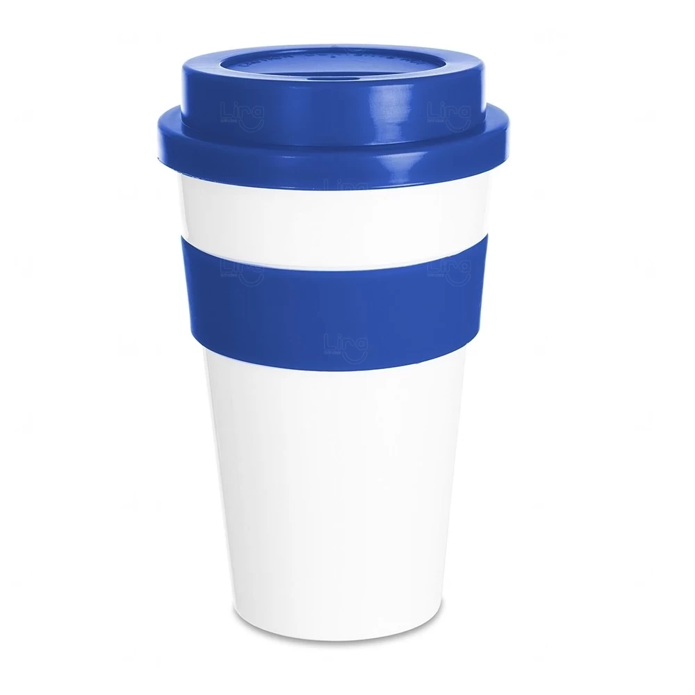 Copo Plástico Personalizado com Tampa - 480ml 