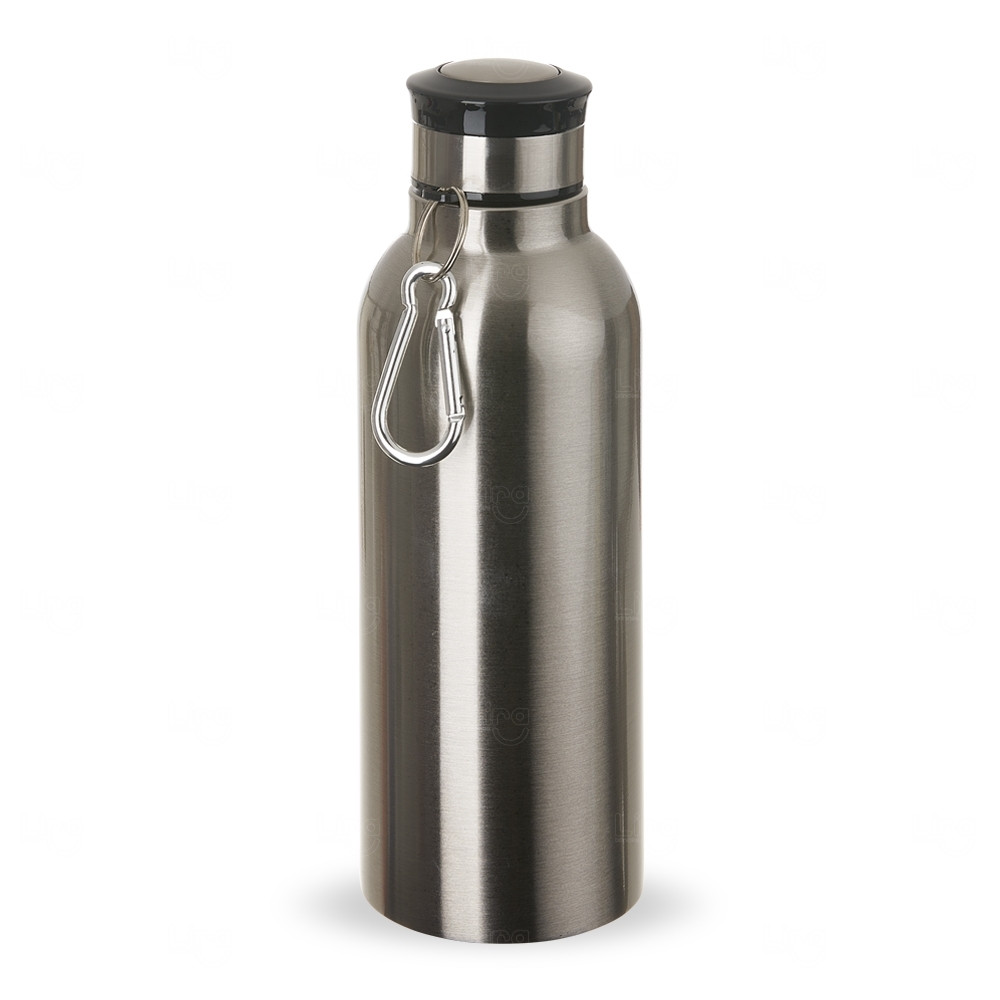 Garrafa Inox 700ml Personalizada com Mosquetão 