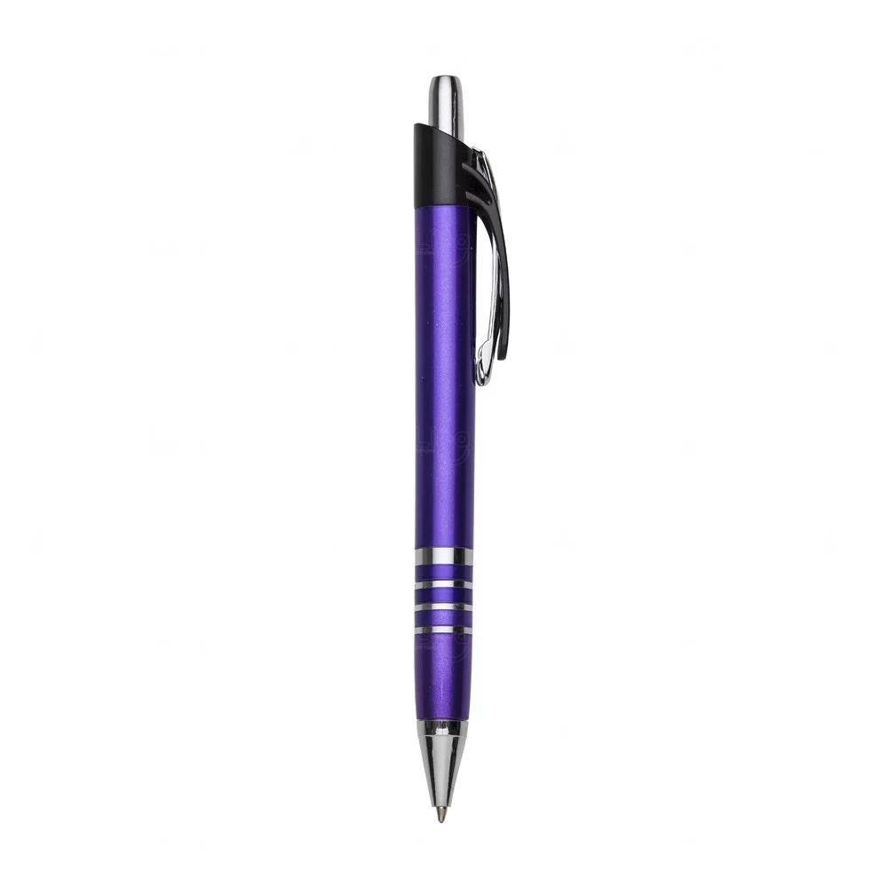 Caneta Plástica com Grip Personalizada 