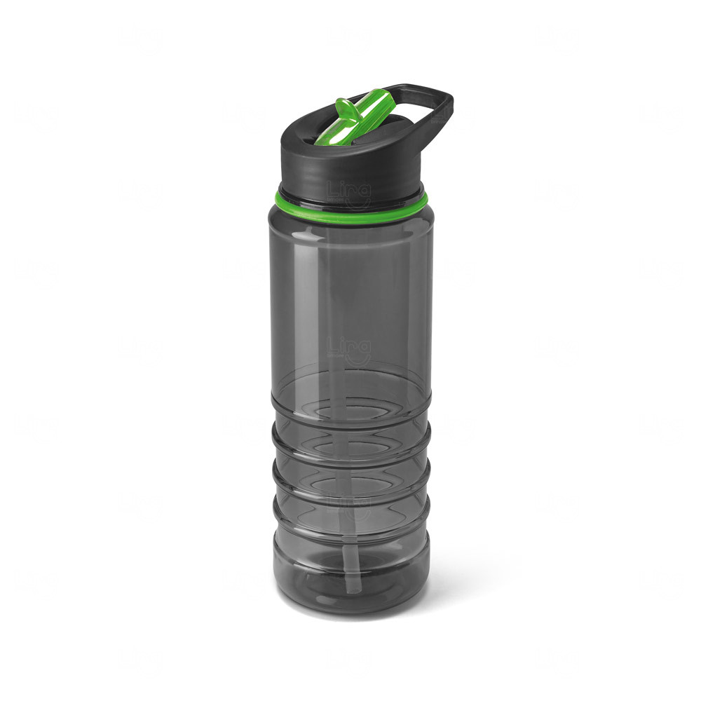 Squeeze Plástica 650ml com Canudo Personalizada 
