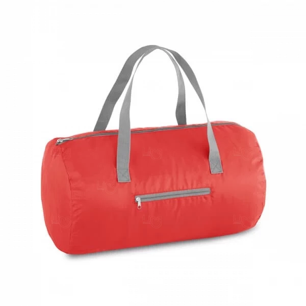 Bolsa Tectel Esportiva Dobrável Personalizada Vermelho