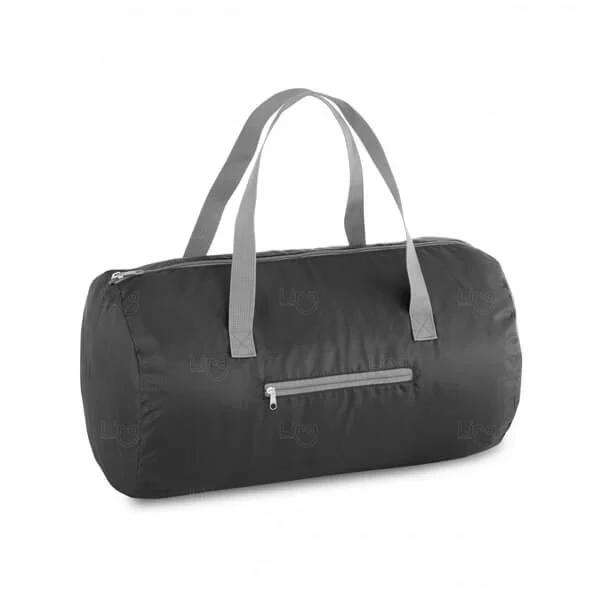 Bolsa Tectel Esportiva Dobrável Personalizada Preto