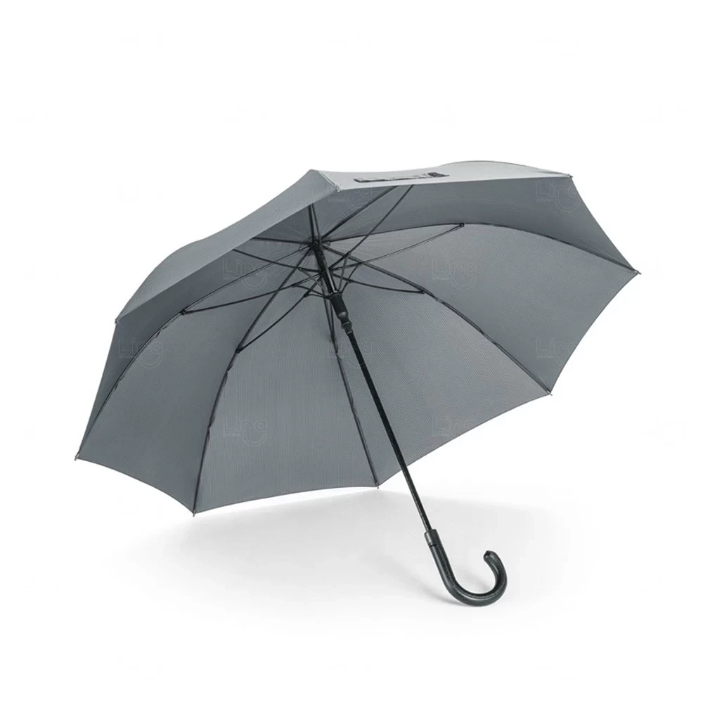 Guarda-Chuva com Pega em Couro Sintético Personalizado 