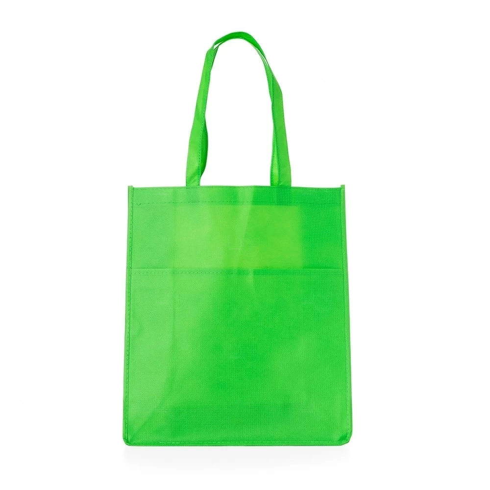 Sacola TNT com Bolso Frontal Personalizada - 40 x 35 cm 