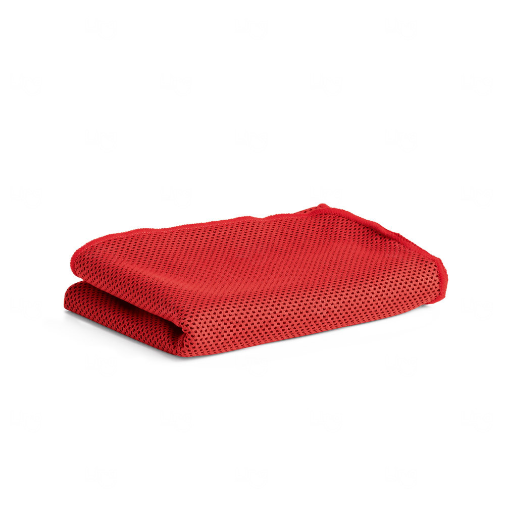 Toalha Esportiva Personalizada - 80x30 cm Vermelho