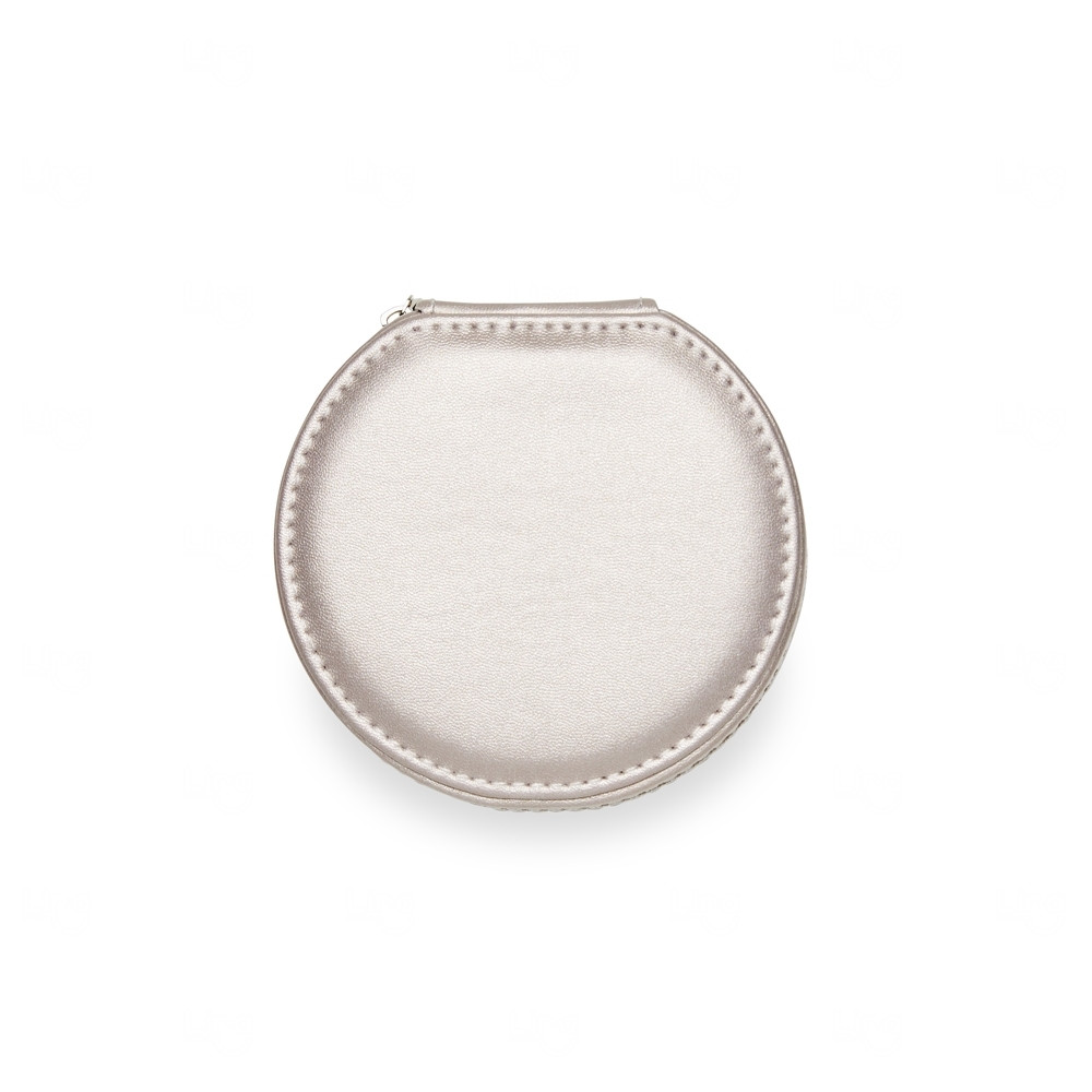 Porta-Joias em Couro Sintético Personalizado - 5x11x10cm 