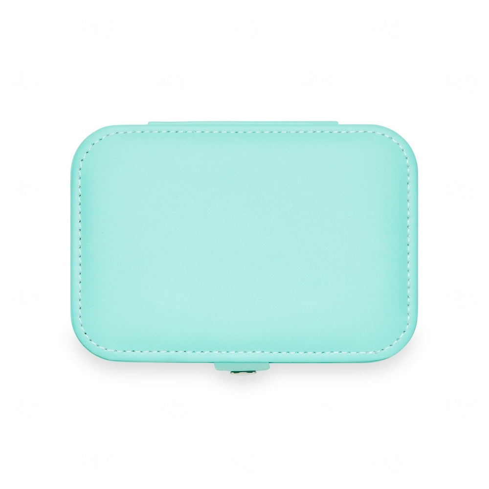 Porta-Joias de Couro Sintético Personalizado 