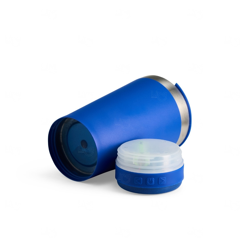 Copo Térmico com Caixa de Som 400ml Personalizado 