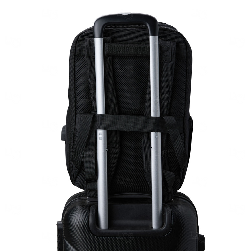 Mochila Nylon 23L Antifurto Notebook 15.6" Personalizada 