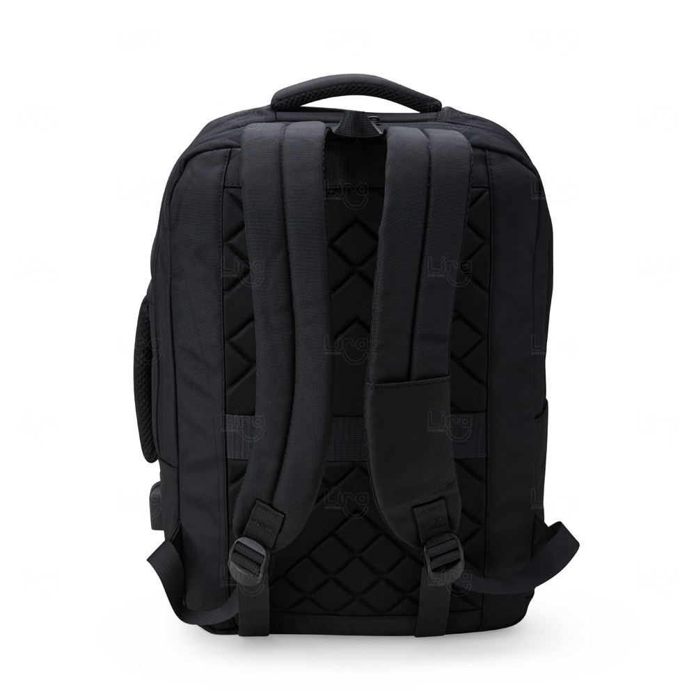 Mochila de Nylon 20L com USB Personalizada 