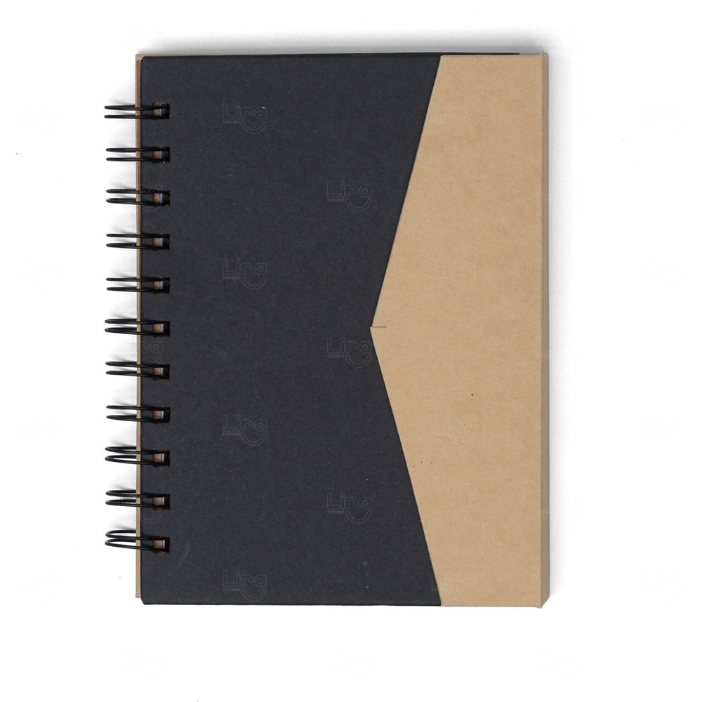 Caderneta Ecológica Autoadesivos Personalizada - 16,3 x 13,5 cm 