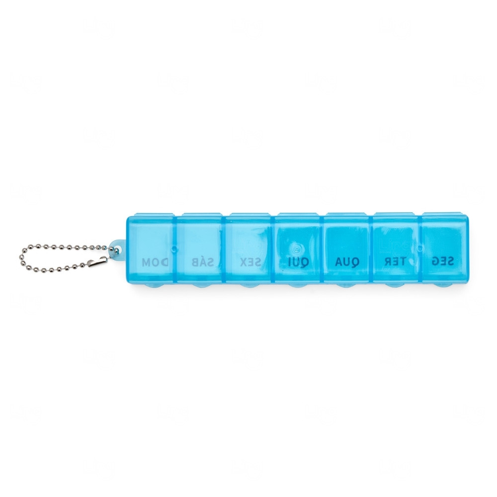 Porta Comprimidos Plástico Semanal Personalizado - 10ml 