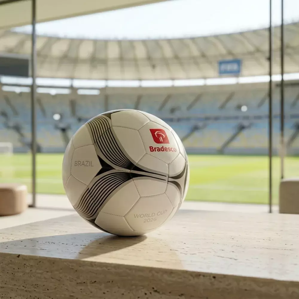 Bola de futebol PVC Listrada Personalizada 