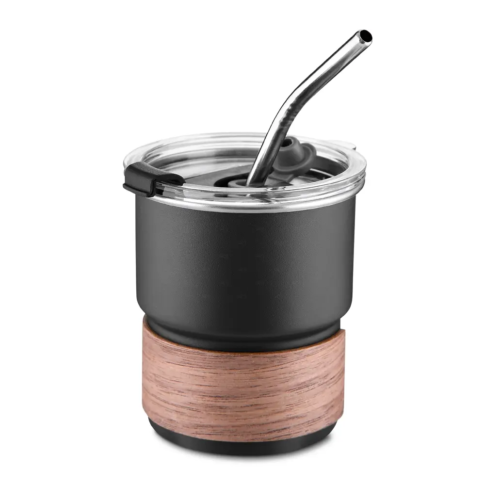 Copo em Inox com Canudo Personalizado 