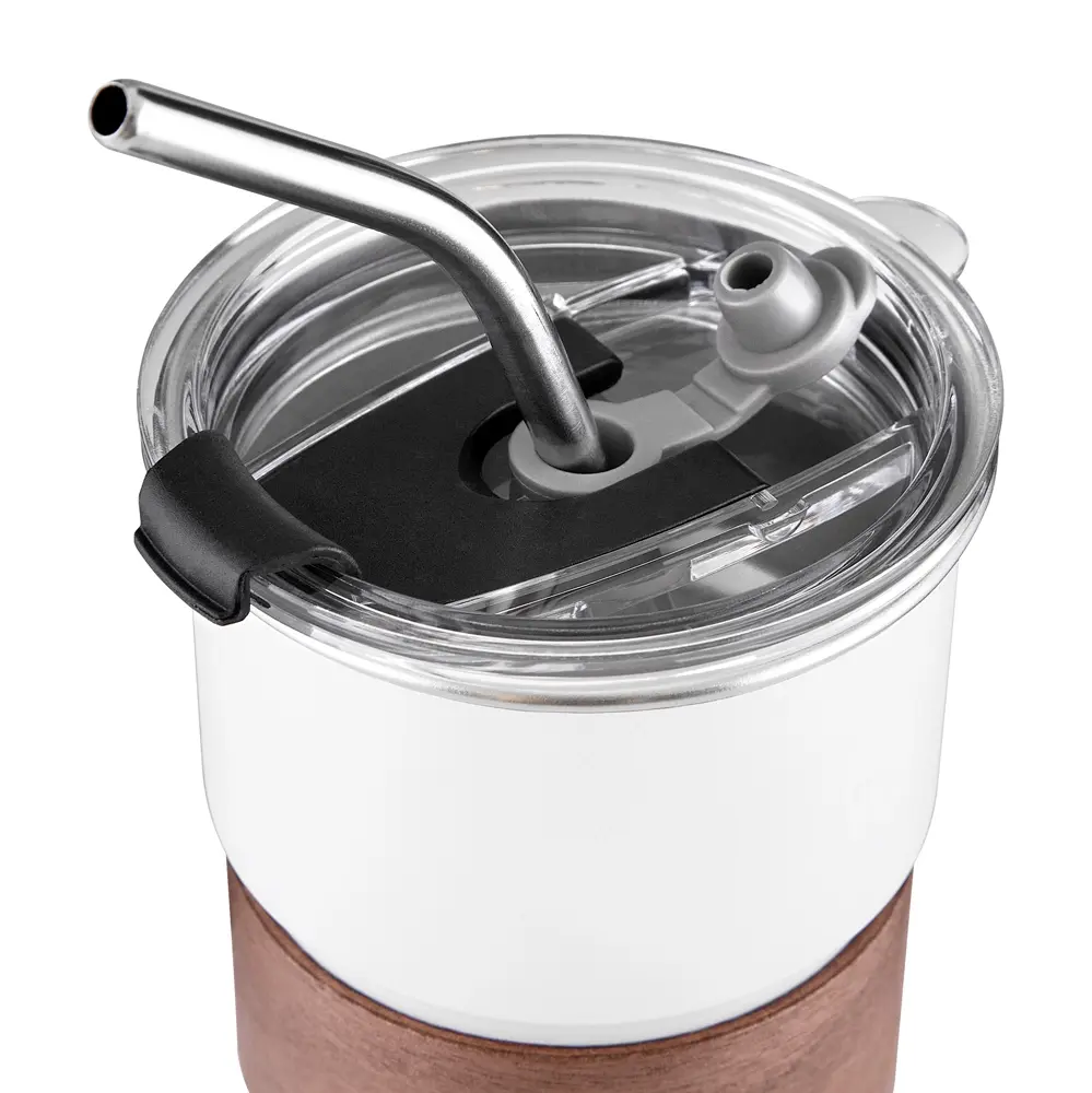 Copo em Inox com Canudo Personalizado 