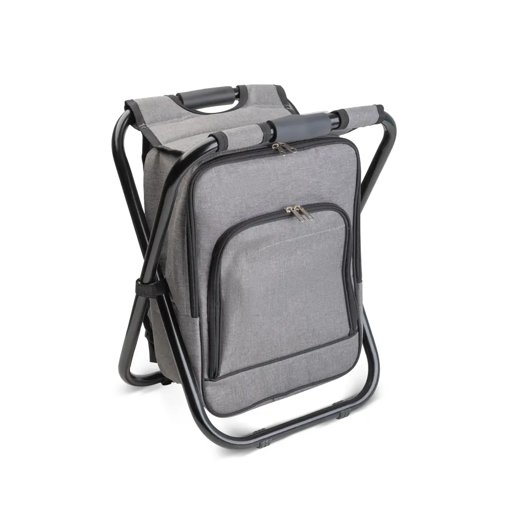 Mochila/Bolsa Térmica e Banco Personalizada em tecido poliéster 600D, capacidade 16 litros 