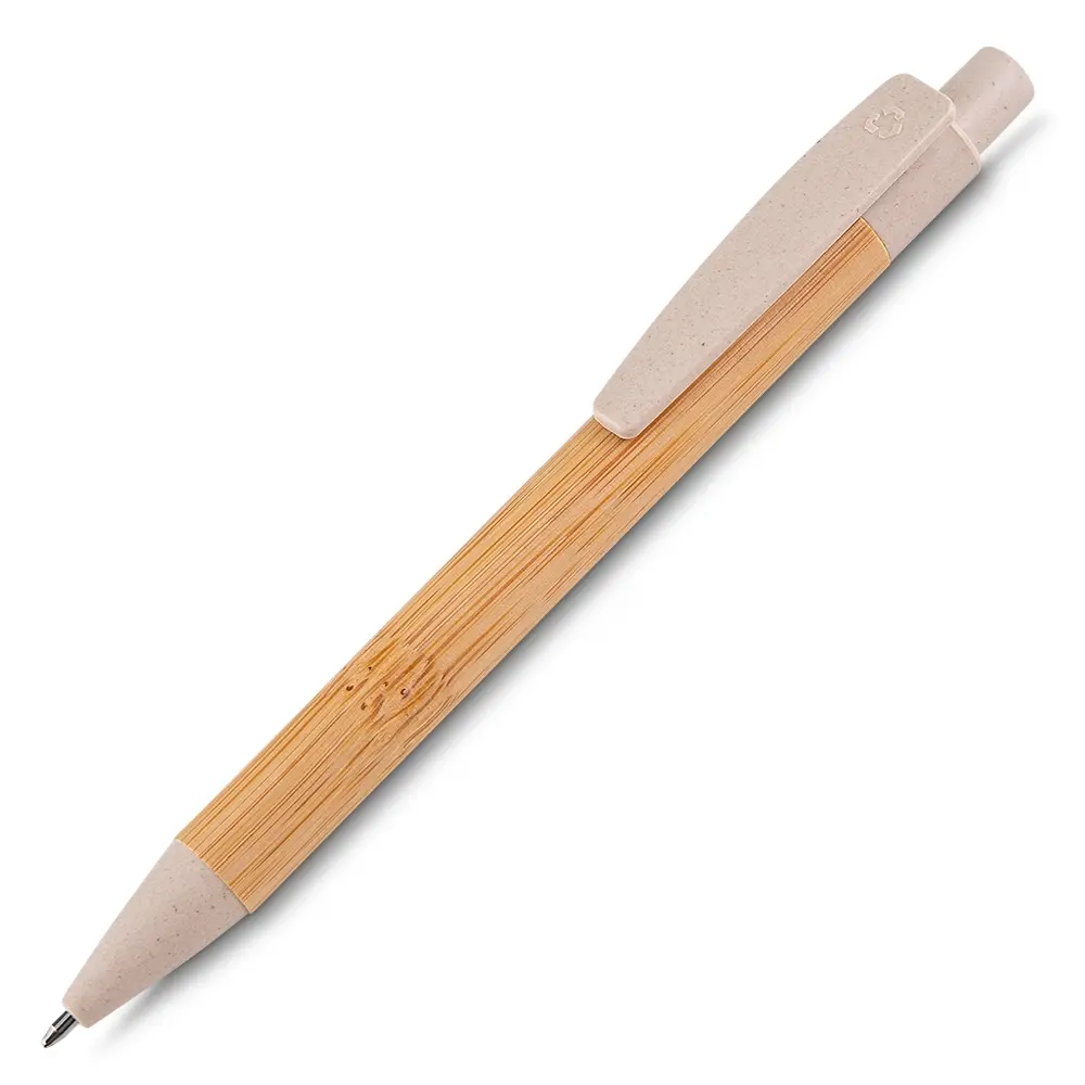 Caneta Bambu Personalizada 