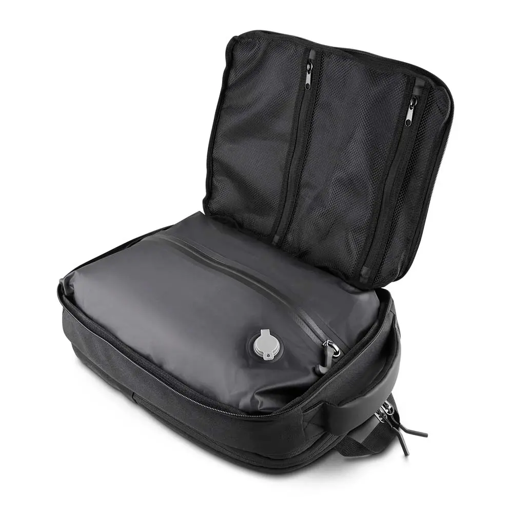 Mochila com Compartimento a Vácuo e Expansor Personalizada 